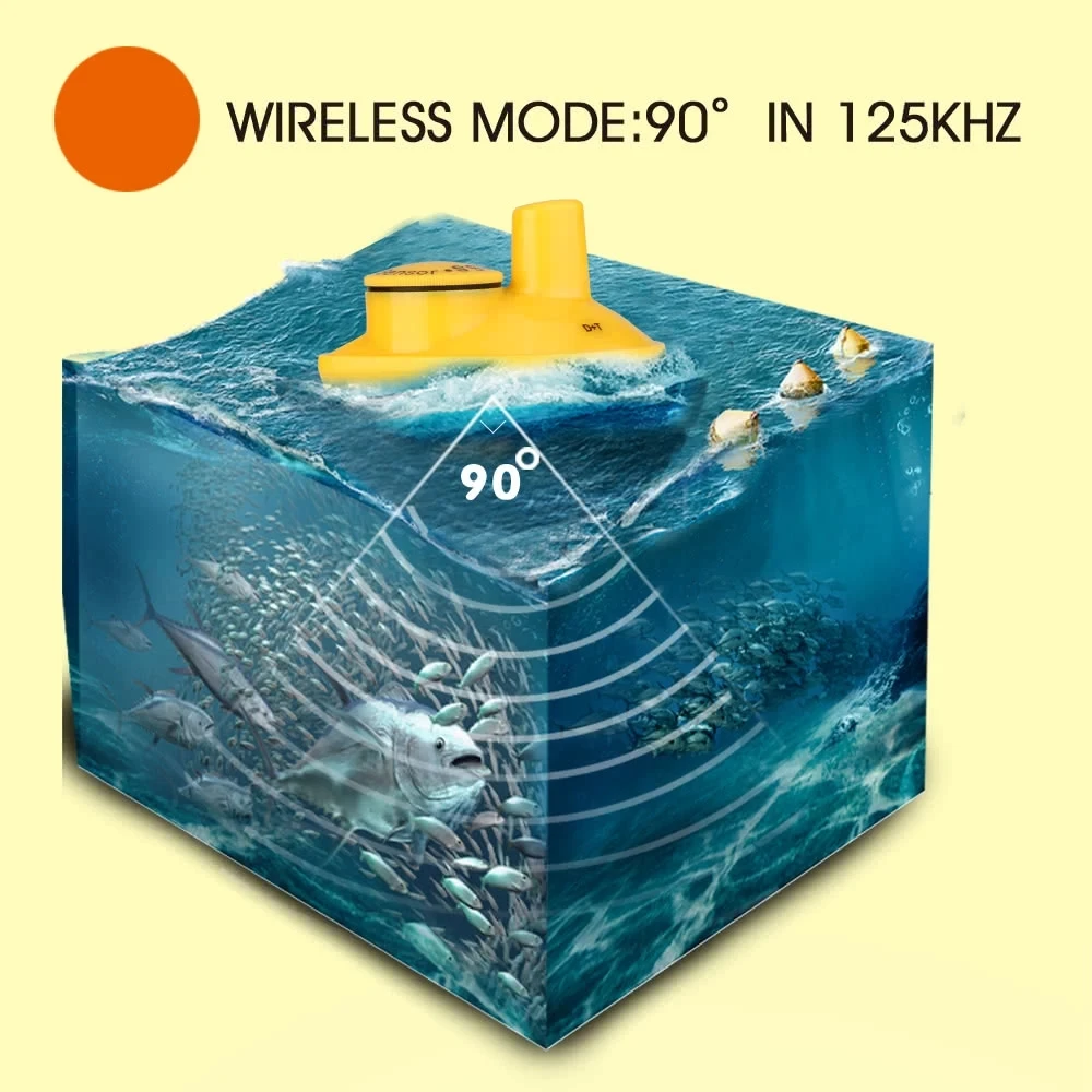 LUCKY FF718LiCD 2," цветной lcd Портативный рыболокатор 200 кГц/83 кГц двойной звуковой сигнал частота 328фт/100 м глубина обнаружения искатель сигнализация