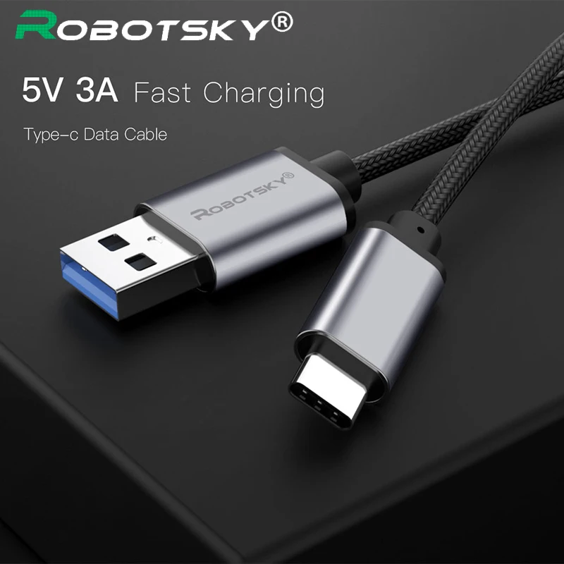 USB نوع C سريع شحن نوع-c 3.1 البيانات الحبل الهاتف المحمول usb c كابل لسامسونج S9 S8 ملاحظة 9 8 ل huawei Xiaomi mi8 mi6 A2