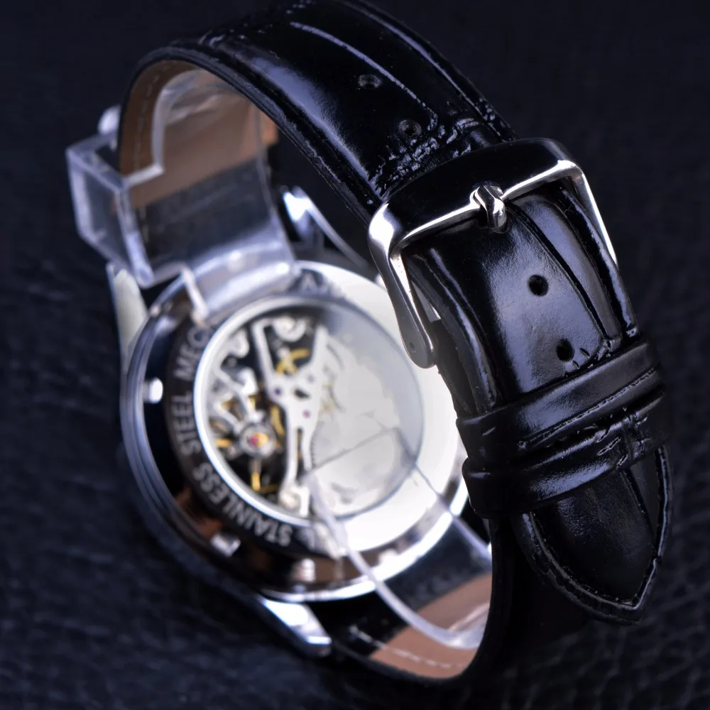 Победитель красный модные стильные Скелет diamond Роскошные Дизайн мужские Часы Топ Роскошные Брендовые мужские наручные часы механические часы