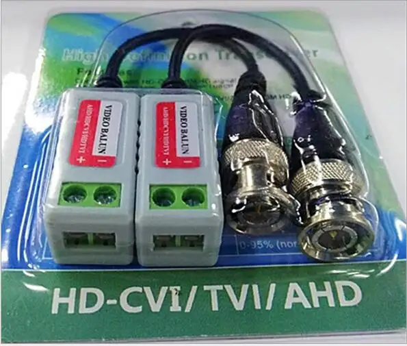 Горячая AHD/CVI/TVI витой видео балун пассивный