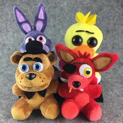 Five Nights At Freddy's FNAF/Бонни Foxy Freddy Fazbear медведь плюшевые игрушки куклы 18cm \ 25 см мягкие игрушки Рождественский куклы 1 шт