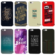 Funda blanda frase inspiración diseño cita para Huawei Y6 Y7 prime Y9 Honor 10 9 8 8C 7C 7A 6A Mate 20 Lite Pro P10 Smart plus GR5