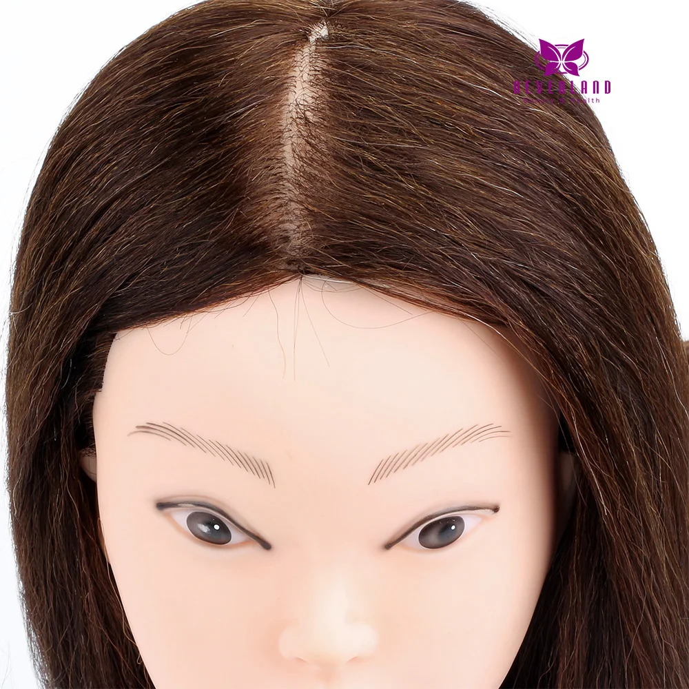 26 &quot50% человеческих волос кукла Модель Практика Salon Колледж Применение Training