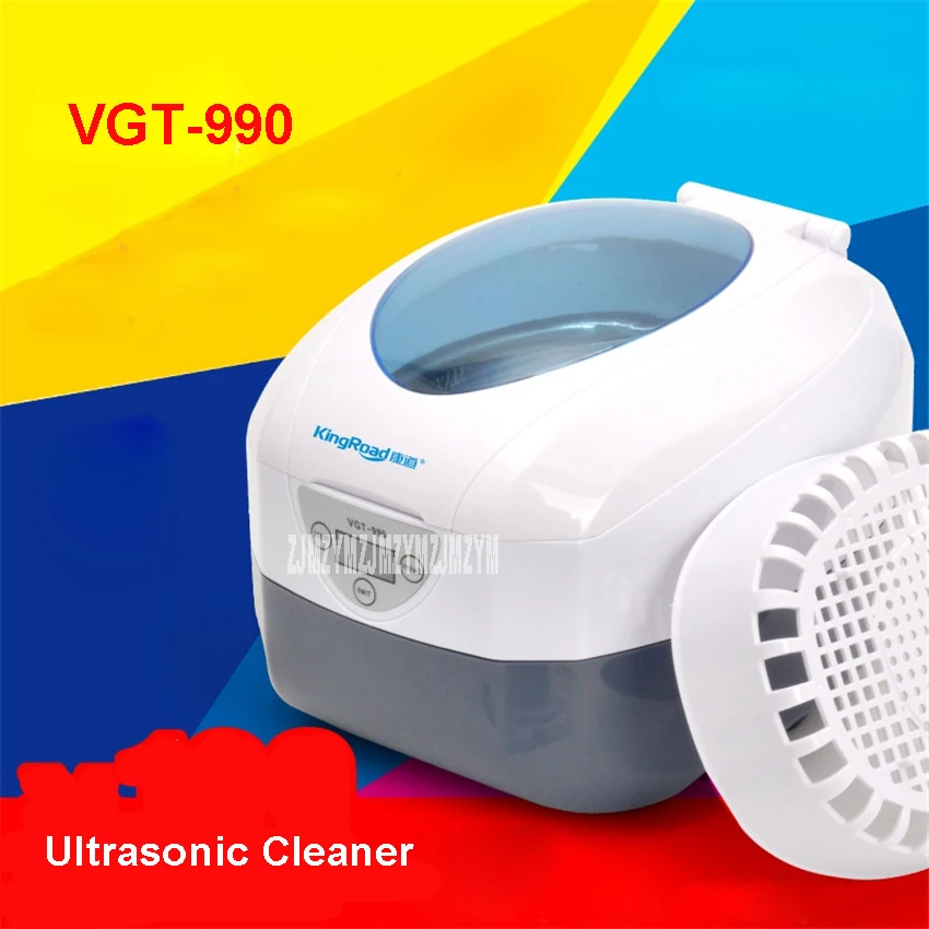 

VGT-990 Ultrasonic Cleaner 50W power Ultrasonic Cleaner Jewelery Wrist Watches Cleaning Circuit Limpiador Ultrasonic 110V/220V