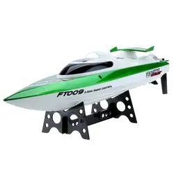 Новый Feilun FT009 2,4G Охлаждающая вода 4CH пульт дистанционного управления RC наружные высокоскоростные гоночные лодки (зеленый)