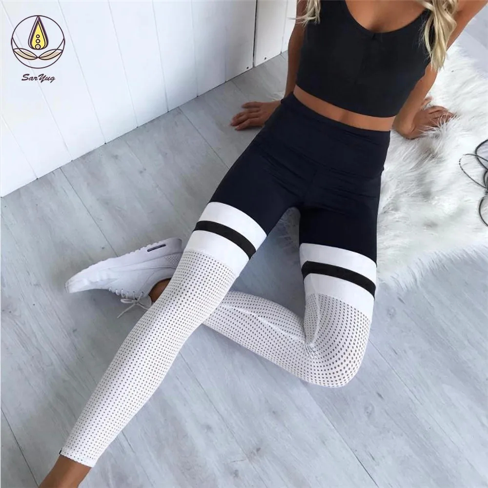 

Women Yoga Pants High Waist Sport Running Pants Leggings Ladies Workout New Gym Tights Energy Seamless Leggings Tummy Control