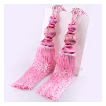 

1 pair Home Window curtain hook hanging ball lashing lobbing curtain decoration tassel pendant curtain accessories tiebacks