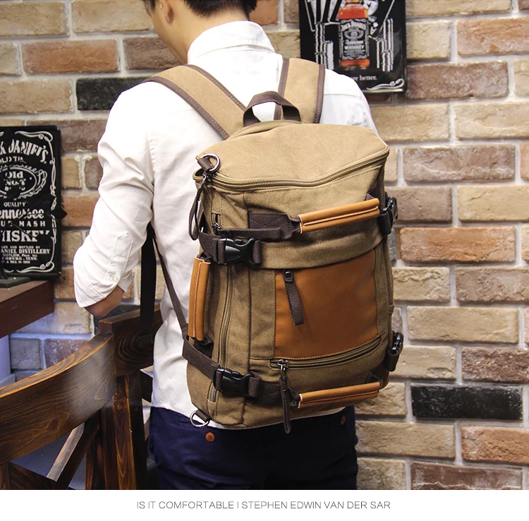 Брендовая модная дорожная большая емкость рюкзак мужская сумка через плечо сумка для компьютера рюкзак мужская универсальная сумка