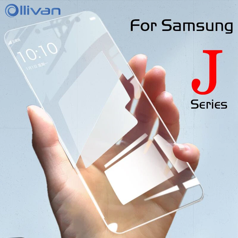 2 шт. для samsung J5 2017 закаленное Стекло Galaxy J3 J7 года J4 J6 J8 2018 Экран протектор Защитная