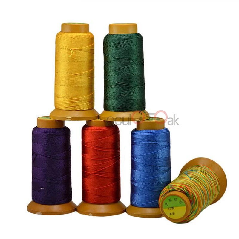 

0.2/0.25/1mm Nylon Cord Sewing Thread For Rope Silk Beading String For DIY Bracelet Jewelry Polyester Cord For Costume Making