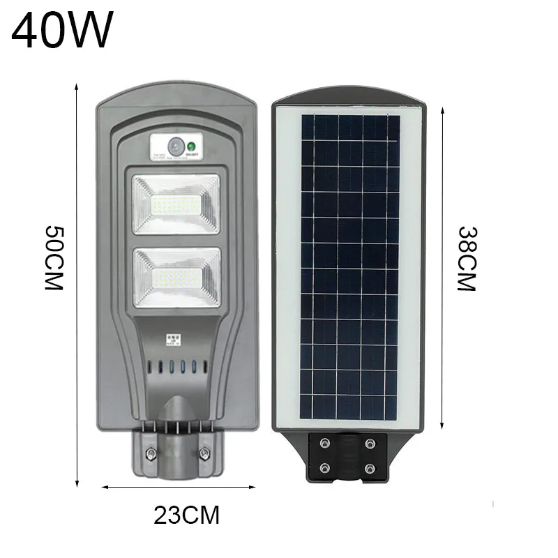 BEYLSION 20 Вт 40 Вт 60 Вт Светодиодный уличный фонарь на солнечной батарее, лампа на солнечной батарее, уличный светильник, солнечный садовый светильник, уличный светодиодный светильник на солнечной батарее, PIR датчик