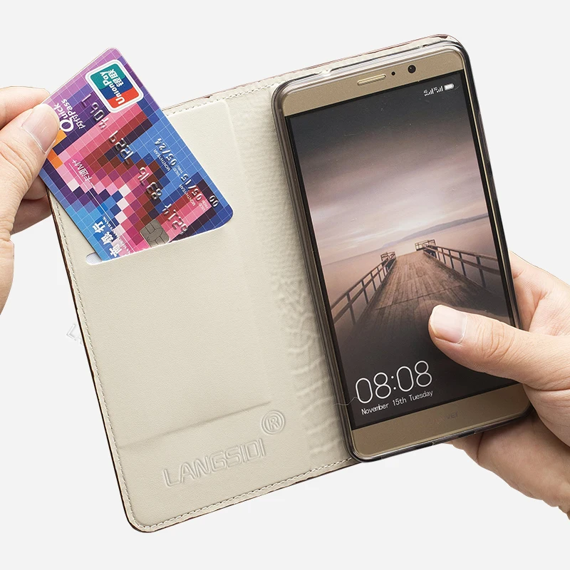 Чехол книжка для Samsung note 10 plus pro Роскошный чехол из крокодиловой кожи A70 S10 S9 S8 9|case for