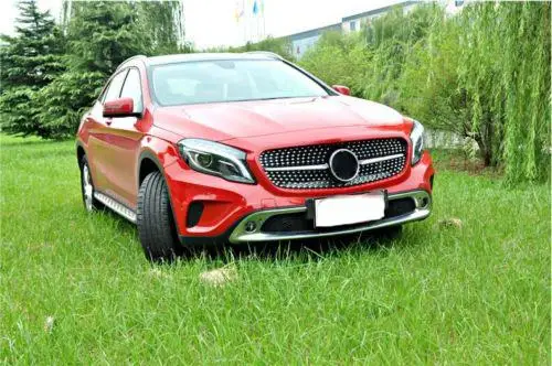 Мировая премьера для Mercedes Benz GLA- передняя решетка сетка вентиляционная решетка бар