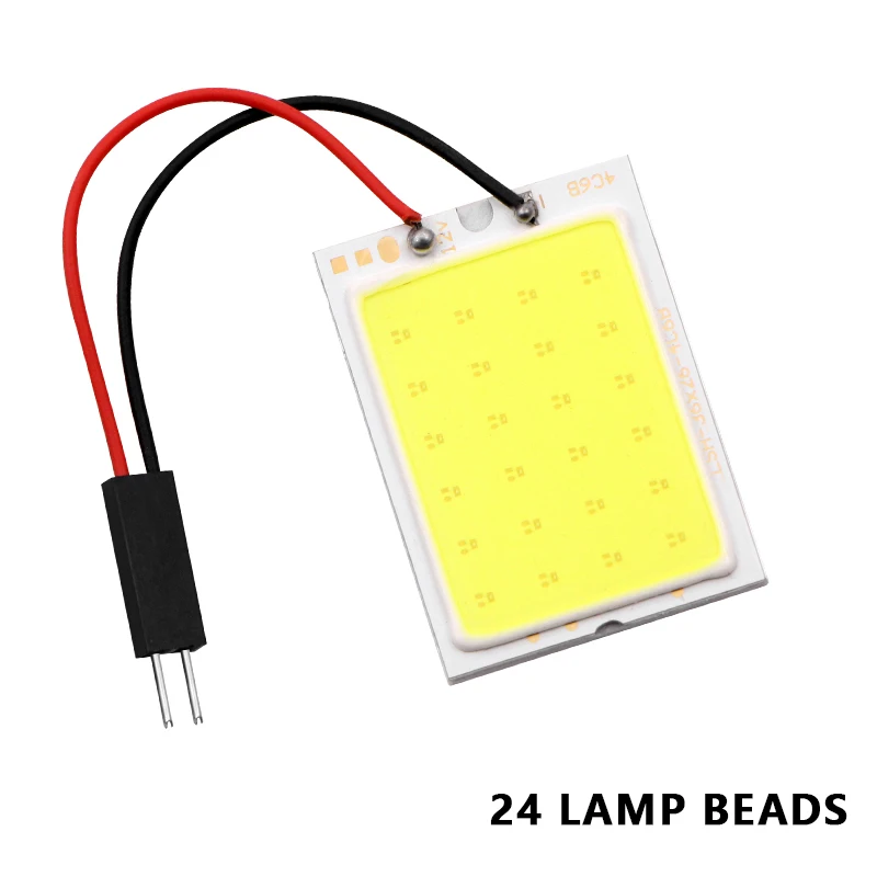 3 шт. C5W Cob 24 SMD чип белая настольная Светодиодная лампа T10 автомобильная светодиодная лампа для парковки авто светодиодные лампы гирлянда