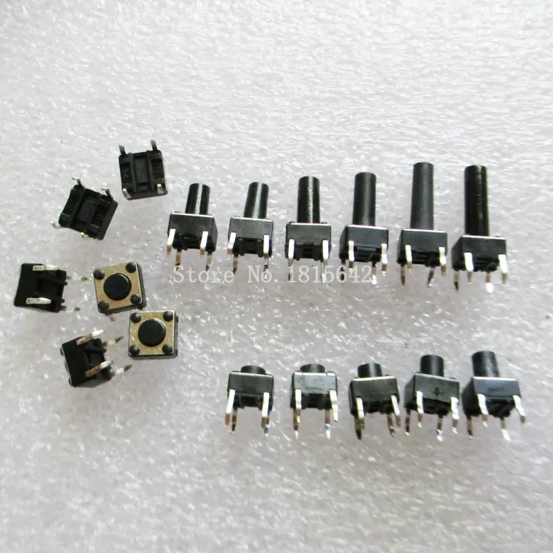 

50PCS/LOT 6*6*8mm for Tact Switch Push Button Tactile Pushbutton LCD Screen Monitor 6X6X8MM
