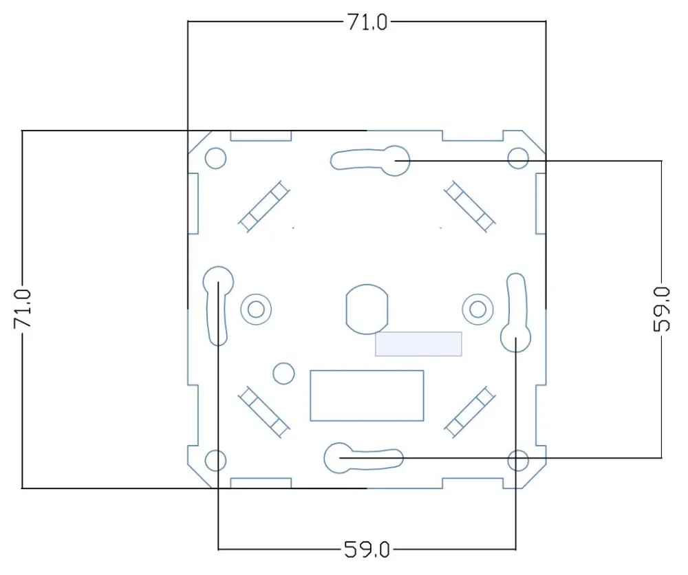 CM-EU300 mounting drawing