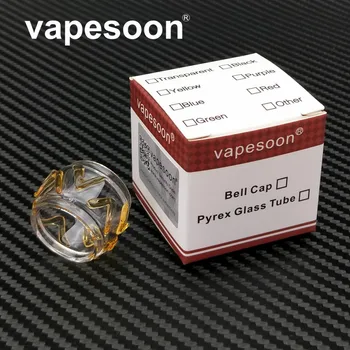 

Vapesoon Convex Relief Texture Bulb Pyrex Glass Tube for THE BABY BEAST TFV8 BABY Tank Atomizer for AL85 Kit