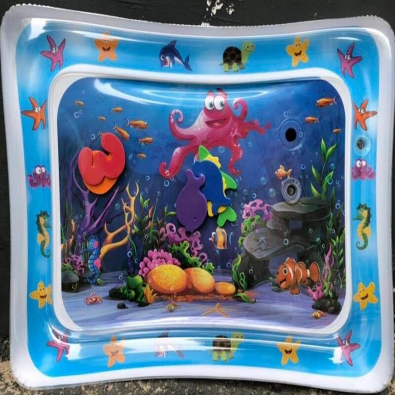 Детский водный игровой коврик, игрушки, водный коврик, надувной животик, игровой коврик для малышей, детский игровой центр, водный коврик для детей - Цвет: octopus