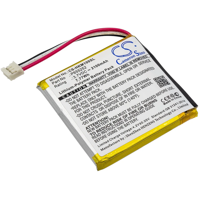 

Cameron Sino 2100mAh Battery P655252 for Harman/Kardon Esquire Mini