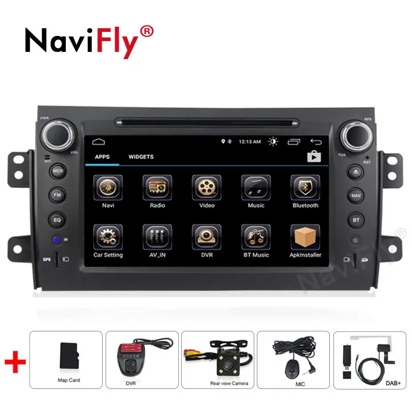 

2din Android 8.1 Car dvd player GPS Navigation for Suzuki SX4 2006 2007 2008 2009 2010 2011 2012 2013 radio FM WIFI USB RDS SX4