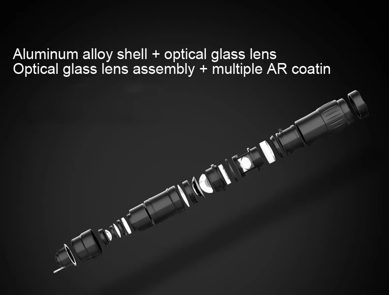 

400mm universal mobile phone telephoto lens SiRui 18 times mobile photography professional lens for iPhone Xiaomi Smartphones