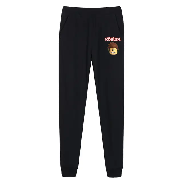 Us 564 40 Offroblox Pocket Icon Boy Trousers Autumn And Winter Thick Cotton Sweatpants Kids Plus Velvet Casual Pants Child Fashion In Pants From - 