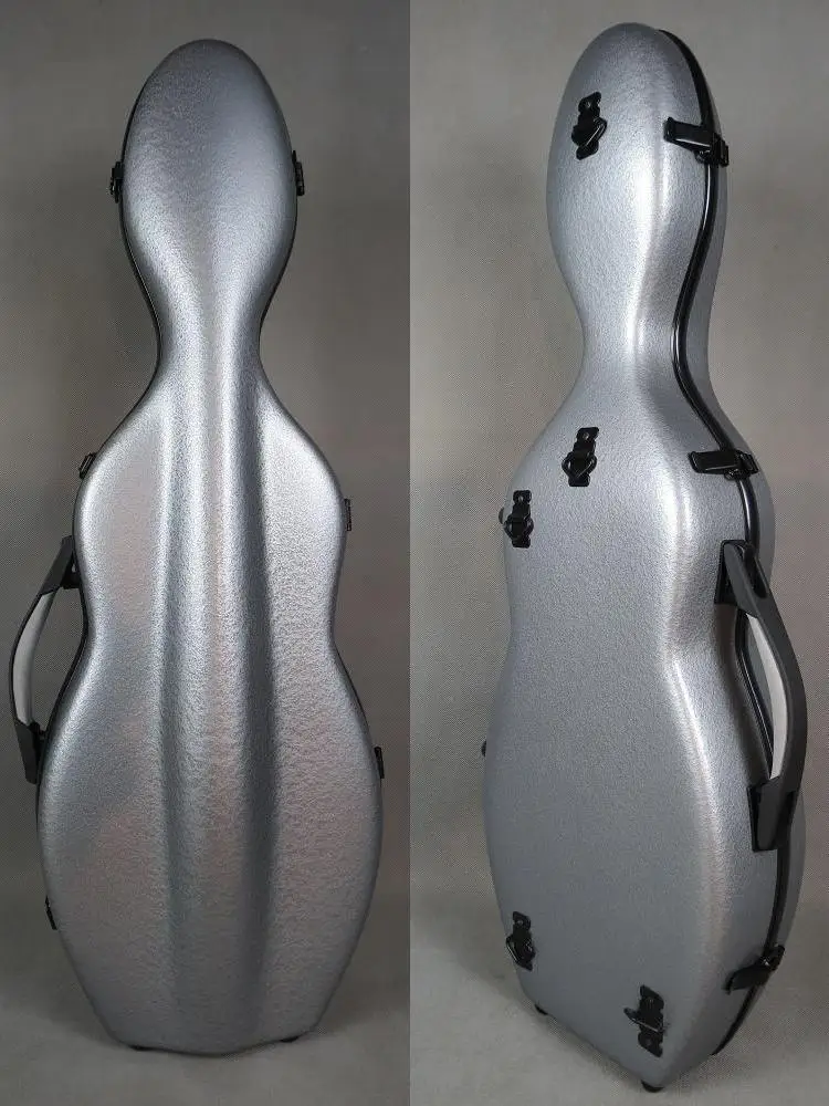 

1pcs Strong Rare model, gray hard glass fiber 4/4 violin case