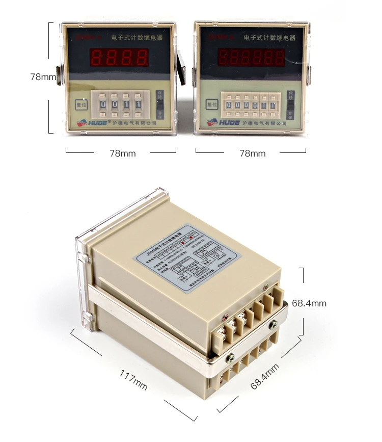 JDM9-4 JDM9-6 электронный счетчик реле/цифровой счетчик предустановленный счетчик сбой питания памяти сохранения AC220V