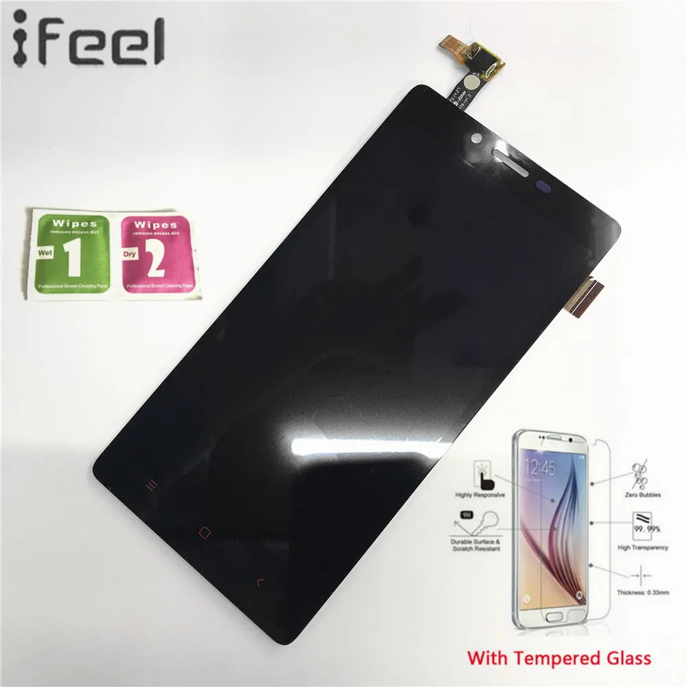 

IFEEL 100% Tested Working High Quality LCD Display Touch Screen Digitizer Replacement Assembly For Xiaomi Redmi Note 1 5.5 inch