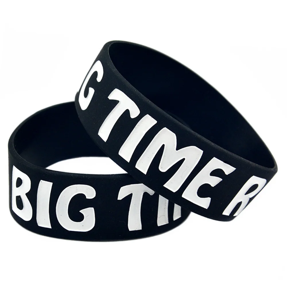 1 шт. силиконовый браслет I Love Big Time Rush шириной дюйм для музыкального