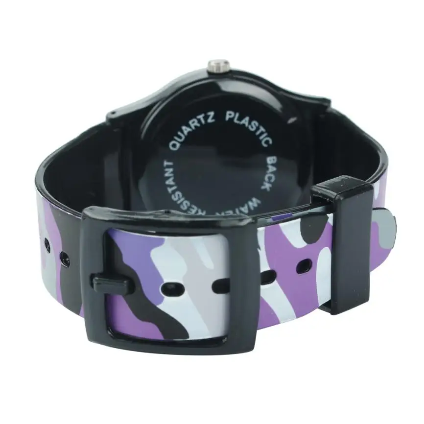 Горячая Распродажа детские часы модные камуфляжные детские часы кварцевые наручные часы для девочек и мальчиков подарки B50