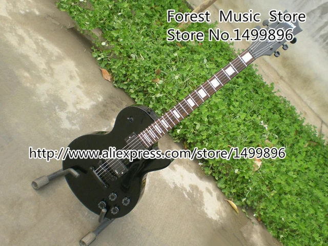 Cheap Top Selling Black LP Custom Electric Guitarra China OEM Guitars Body & Kits Left Handed Custom Available