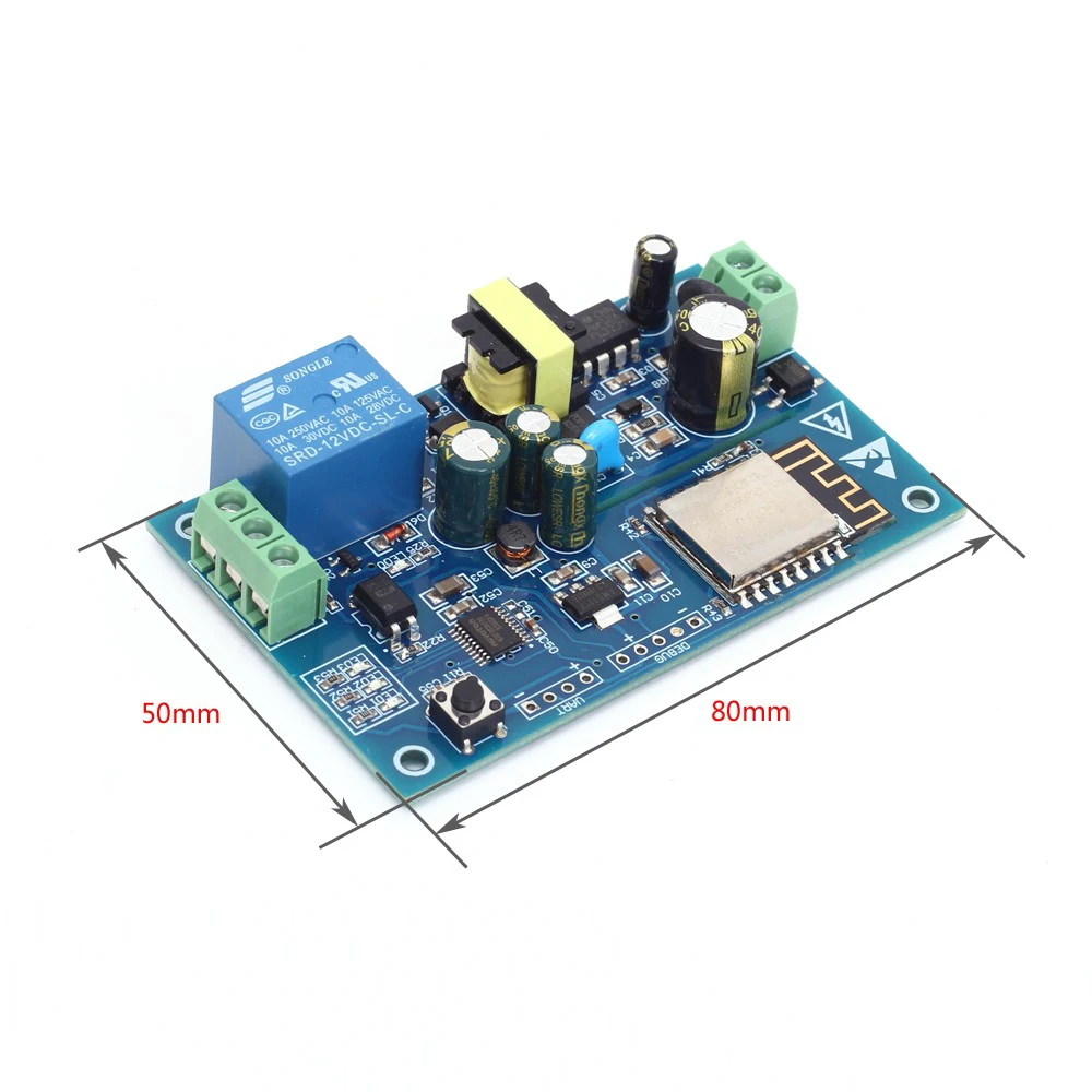 Реле ESP8266 с Wi Fi 220 В перем. Тока пультом дистанционного управления для