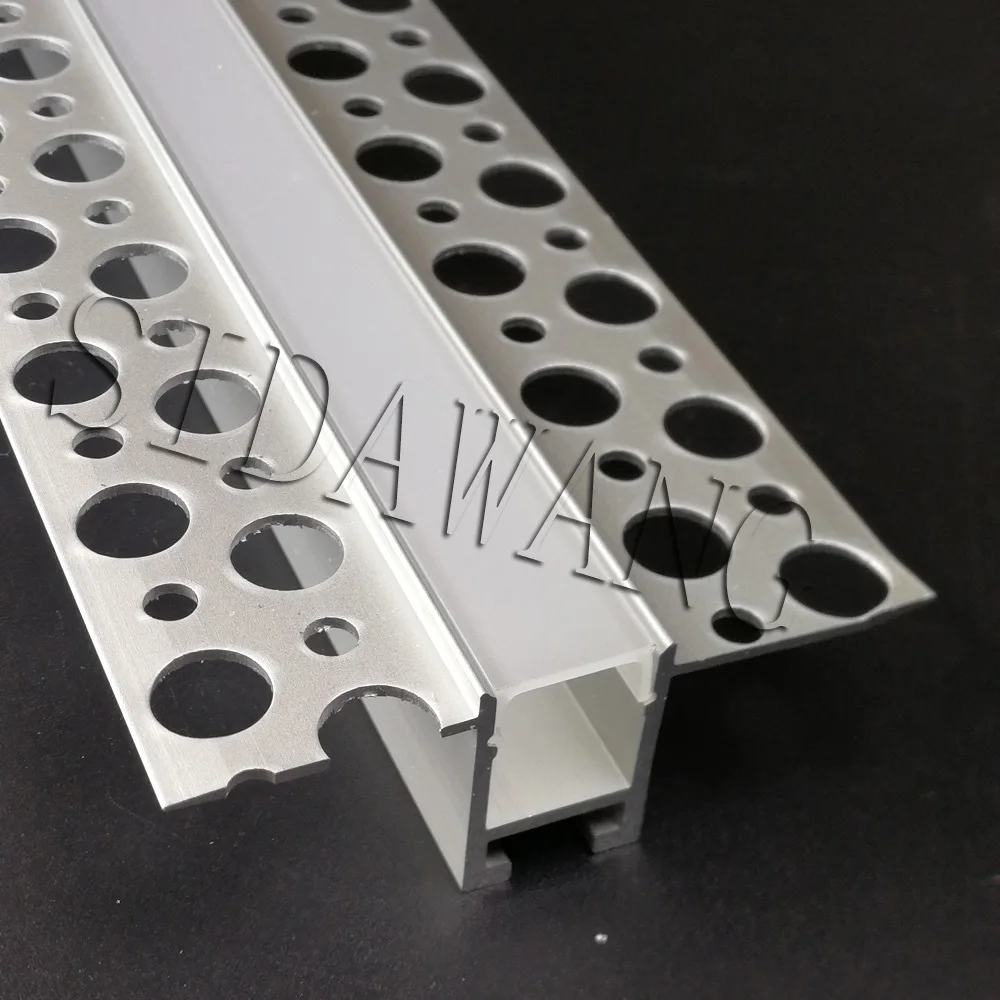 

2meter/piece Plaster Trimless Recessed Aluminum Drywall Led Profile Channel for Wall and Ceiling strip SDW141