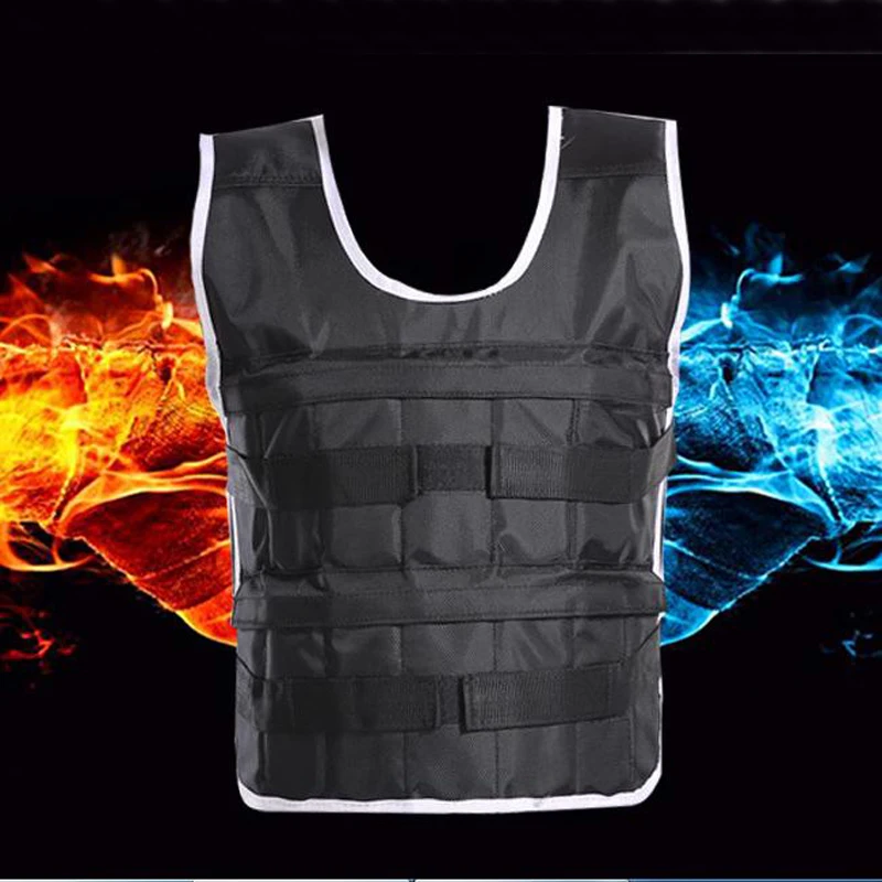 

0-20kg Adjustable Running Weight Vest Empty Weighted Vest Set Weight Waistcoat Boxing Fitness Training Wrist and Shank Sandbags