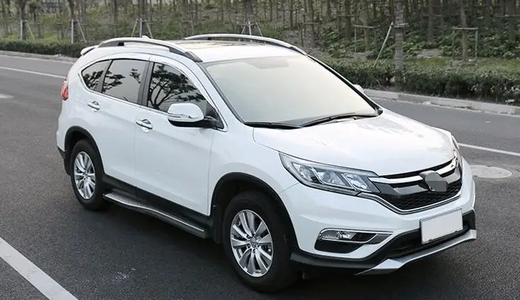 عالية الجودة 1 زوج سبائك الألومنيوم أو ABS الجانب السكك الحديدية حامل سقفي ل CR-V CRV 2012 2013 2014 2015 2016