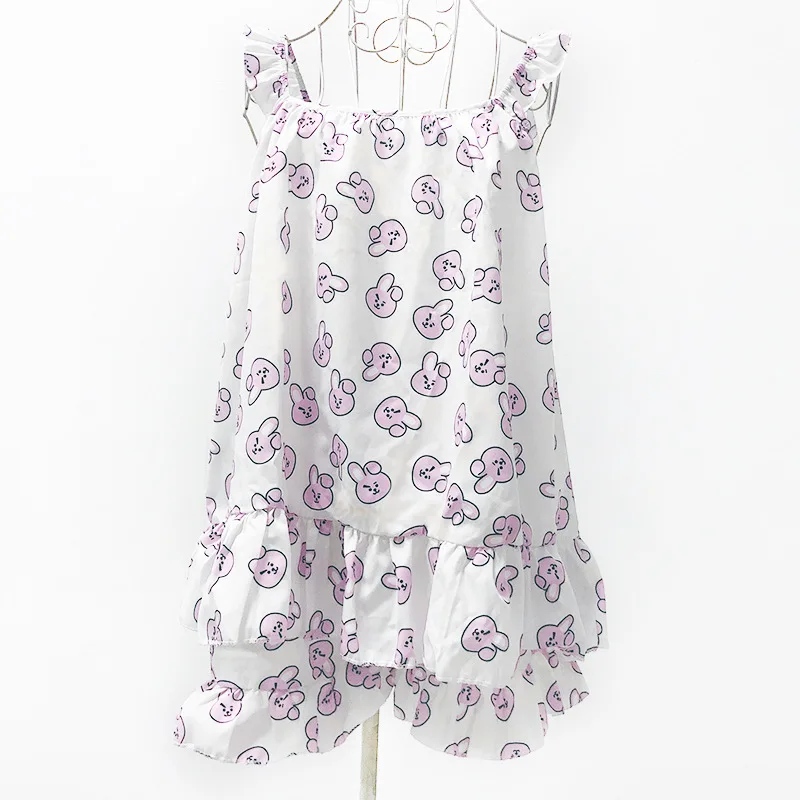 

New Fashion Kpop Pajamas 2 Piece Set Women Sexy Halter Tops and Shorts Female Harajuku Summer Two Piece Pajamas Set Dropship