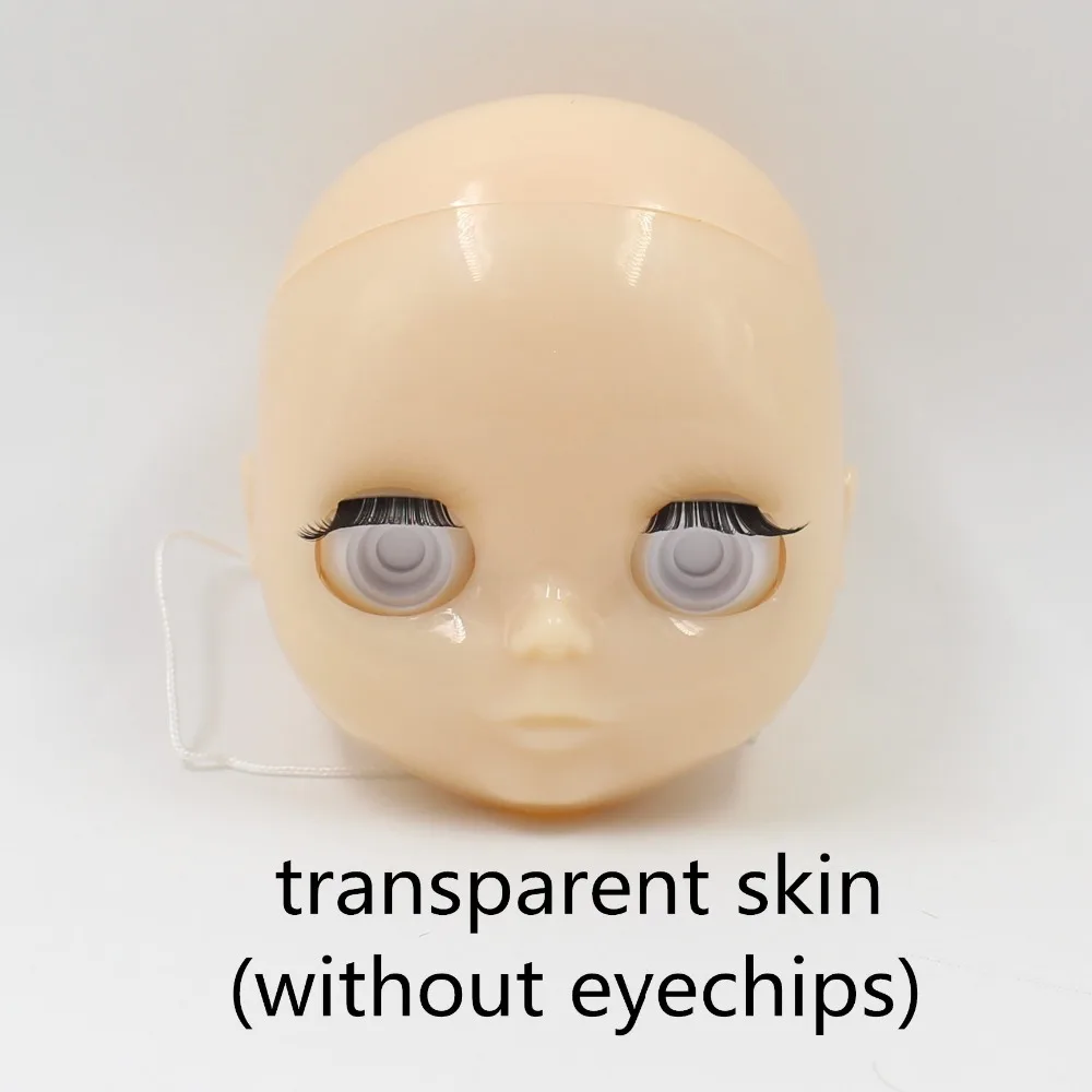 Neo Blythe Doll Bald Head with Eye Mechanism 4