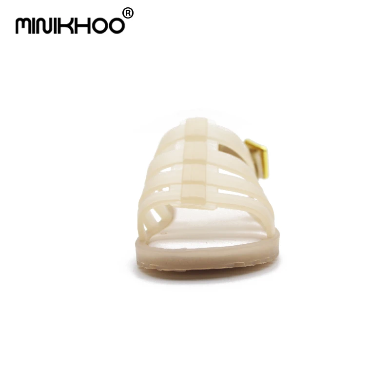 Mini Melissa/2018 римские сандалии обувь для мальчиков девочек прозрачная детская