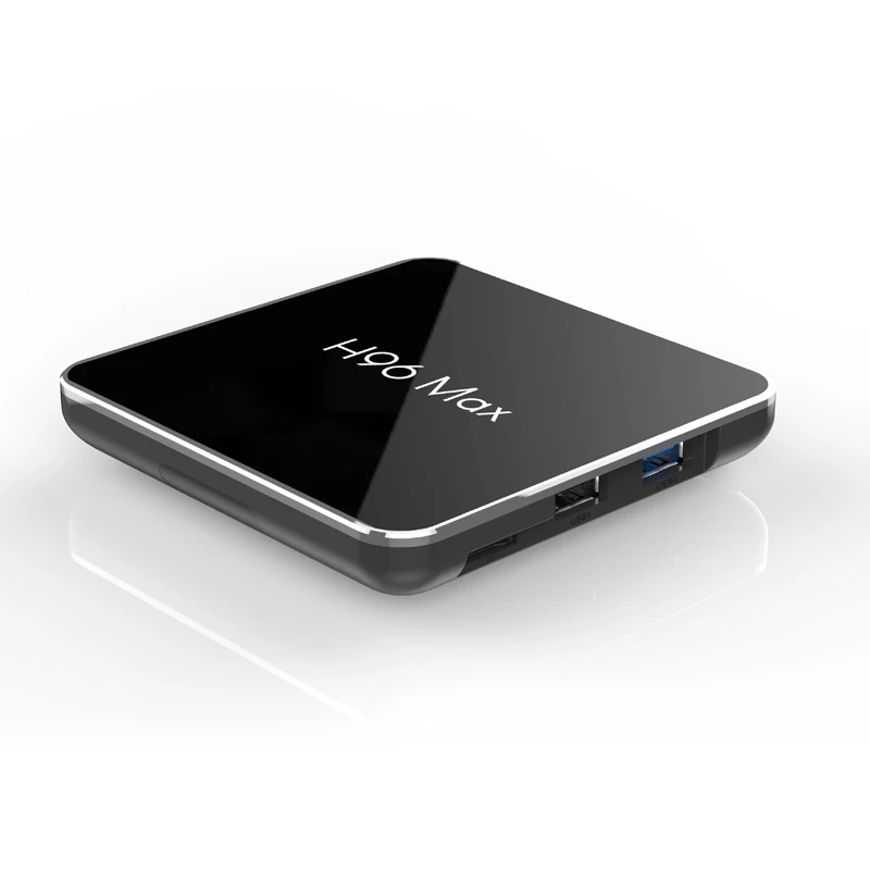 4GB Google Voice TV Box Android 8.1 H96 Max X2 Amlogic S905X2 Quad Core Dual Wifi 2.4G/5.8G Bluetooth Smart TVbox 4K Player