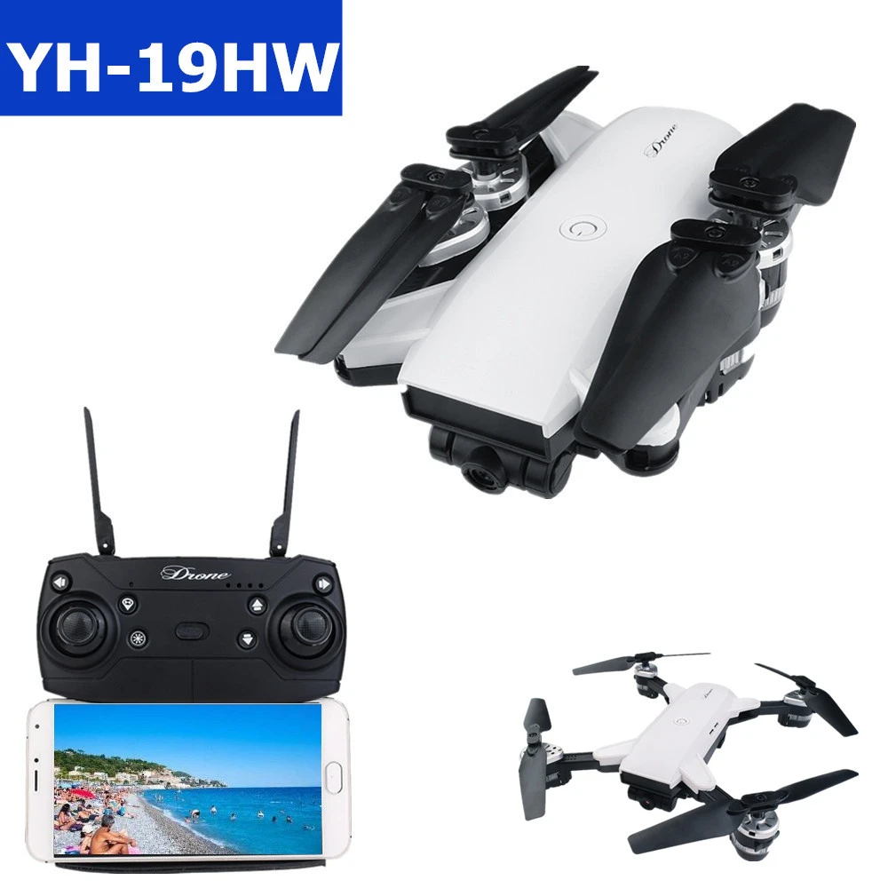 Yh 19hw plegable drone mini drone RC con cámara FPV WiFi RC drones con  cámara HD selfie drone altitud vs xs809hw E58 E51|drone with|drone with  cameramini rc drone - AliExpress