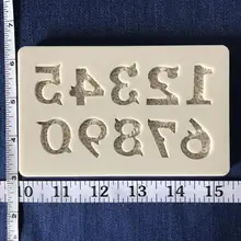 Силиконовые формы европейском стиле узор номер форма силиконовая форма для помады сахарный декор для тортов формы для выпечки сахарные формы