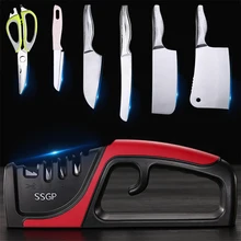 Профессиональная точилка для ножей новая точилка для ножей 4 сцены алмаз керамика Кухонный Нож камни для заточки бытовых инструментов кухонные ножи инструменты