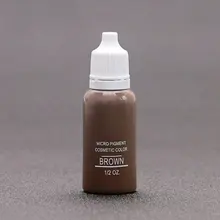 Татуировки чернила профессиональные перманентные подводка для глаз Подводка для глаз 1/2 унций 15 мл 1 шт коричневый