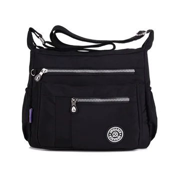

Nylon Ladies Tote Shoulder Bag Handbag Solid Waterproof Tote Messenger Bag Women Satchels Designer Top-handle Crossbody Bags
