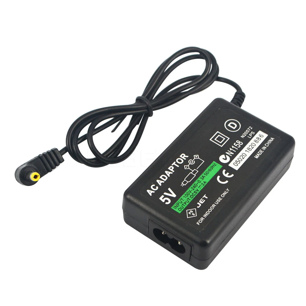 

kebidu Home Wall AC Adapter Charger Power Supply Cord Output 5V-2A for Sony PSP 1000 Slim EU/US Plug Charging power adapter