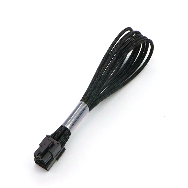

Muticolor Color Single Sleeved GPU PCI-E 6Pin Male to Female Power Extension Cable.