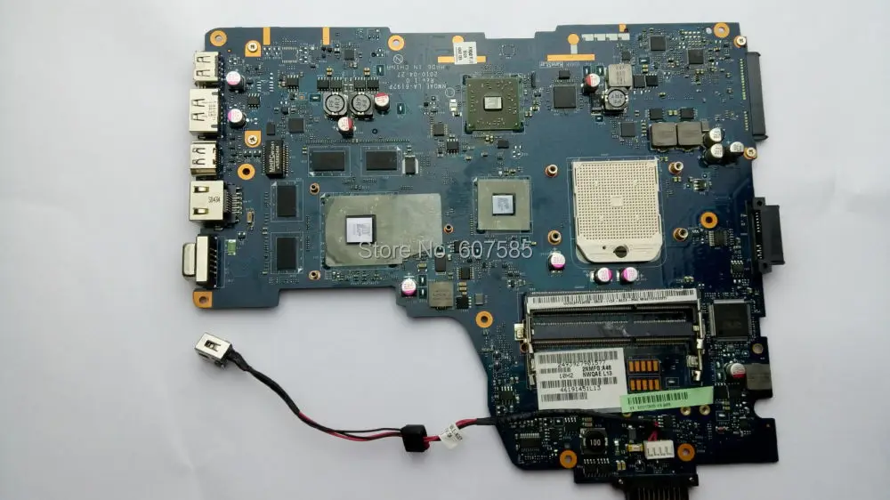 For TOSHIBA A660 A6655D Laptop font b Motherboard b font Mainboard K000108490 NWQAE LA 6192P 100