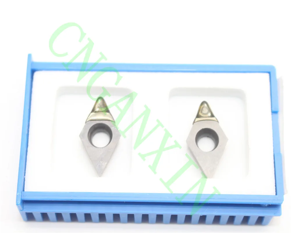 High-precision 2pcs NEW PCD 16IR AG60 PCD Diamond CNC blade insert