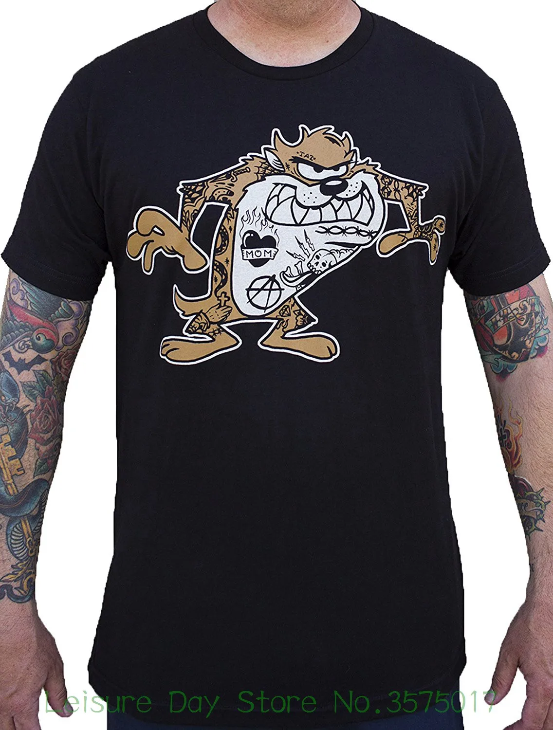 Mens T Shirts Fashion 2018 Clothing Men's Taz By Adi Tasmanian Devil